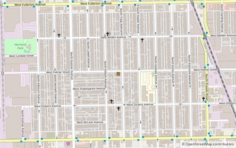 The Walt Disney Birthplace location map