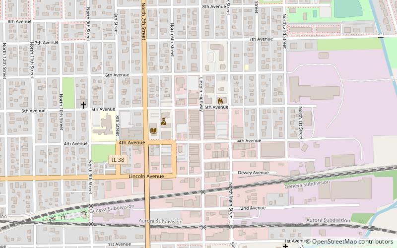 The Hub Theater location map