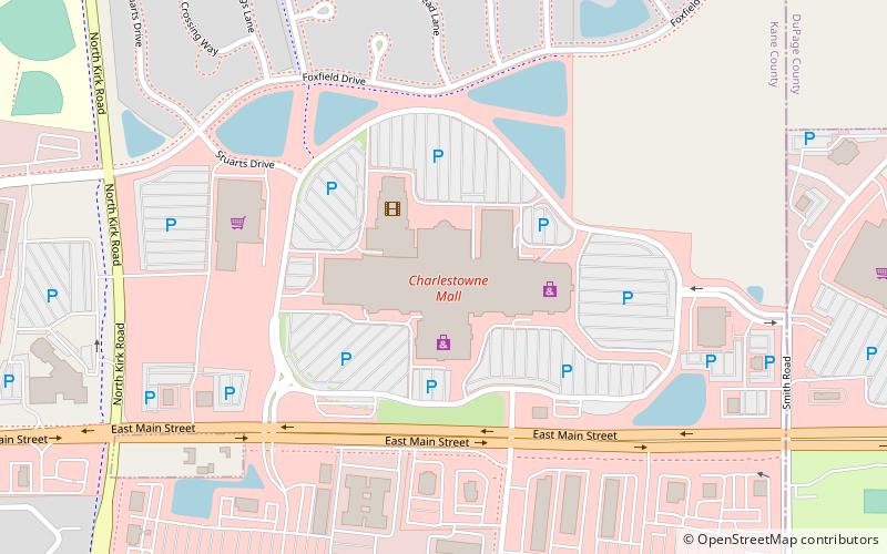 Charlestowne Mall location map