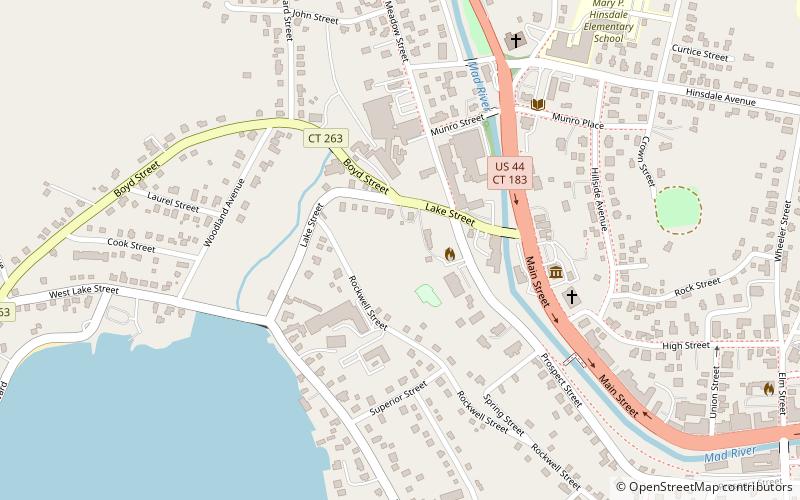 Solomon Rockwell House location map