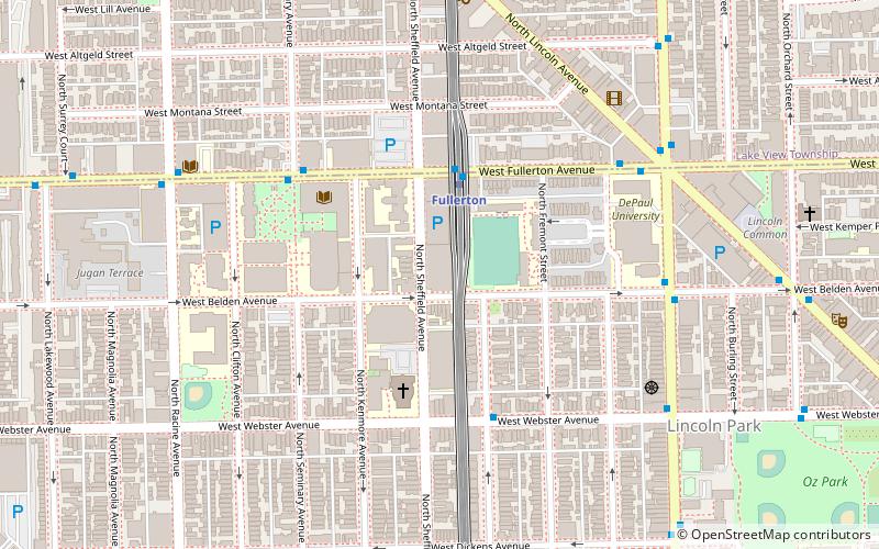 Sullivan Athletic Center location map