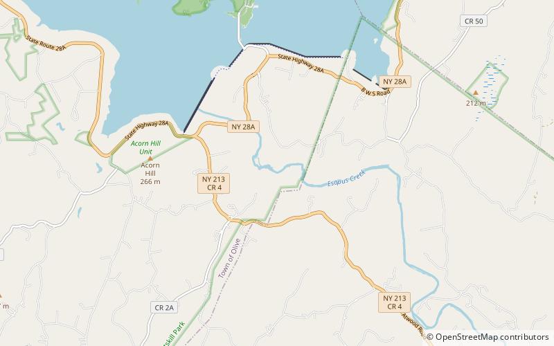 Ashokan Bridge location map