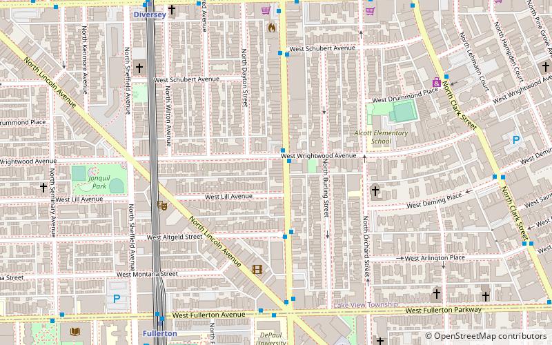 Kingston Mines location map