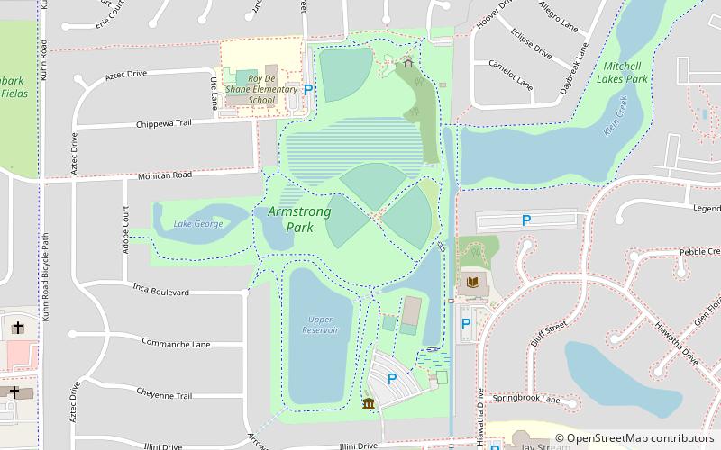 armstrong park carol stream location map