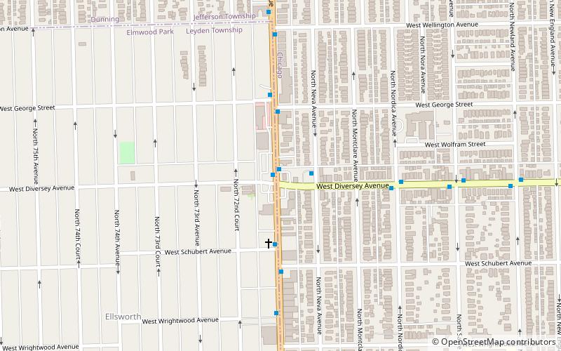 ruta de illinois 43 chicago location map