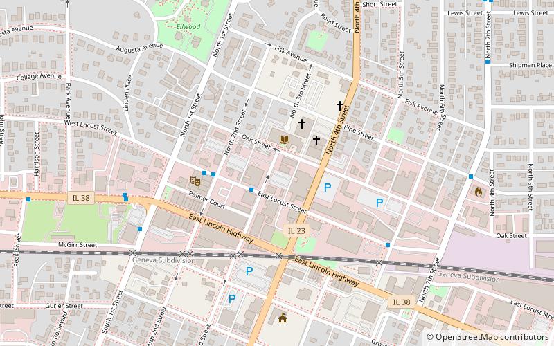 Egyptian Theatre location map