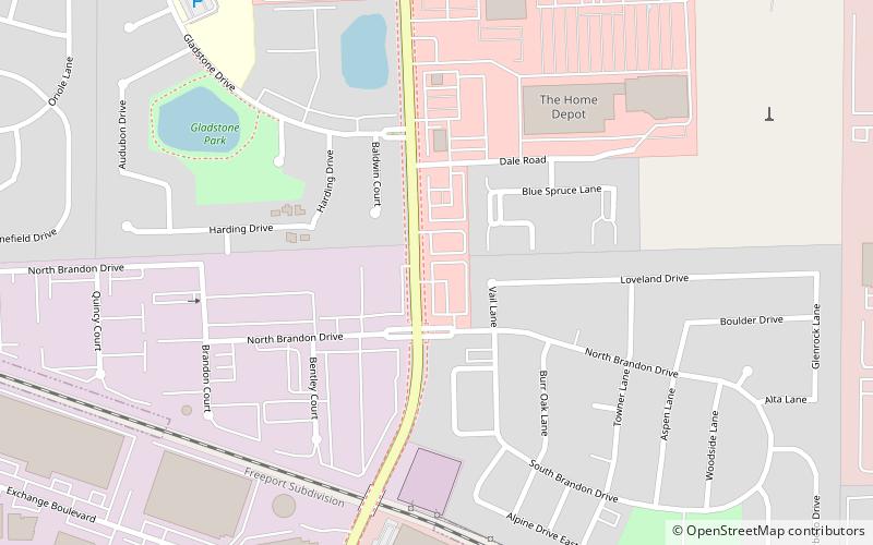 Glendale Heights location map