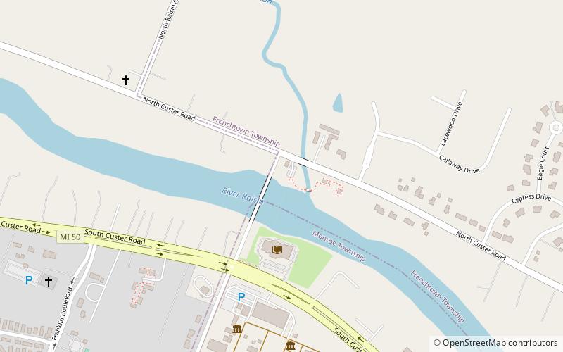 River Raisin Territorial Park location map