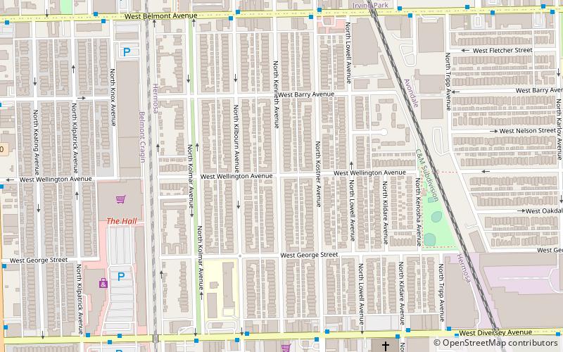 Hermosa Bungalow Historic District location map