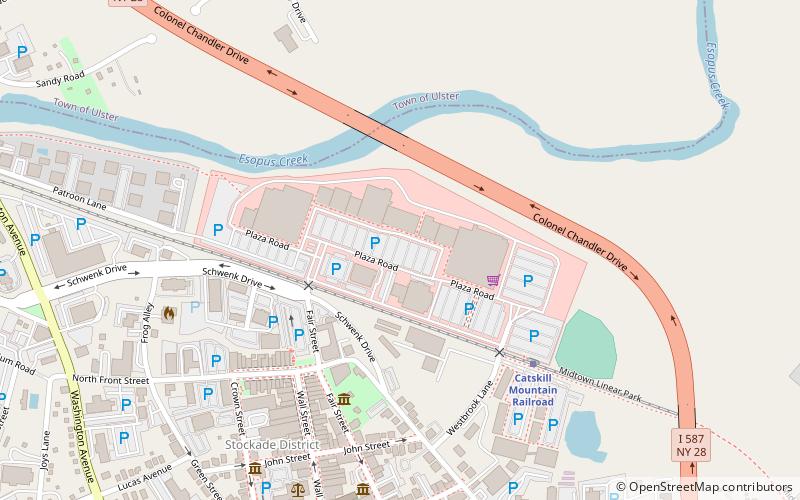 Kingston Plaza location map