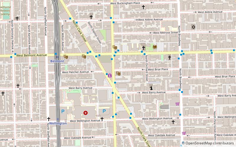 briar street theatre chicago location map