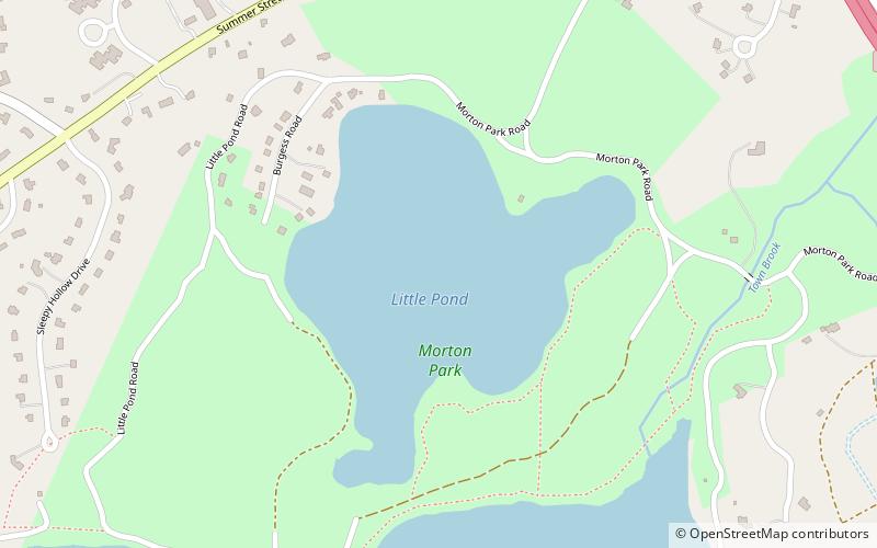 Little Pond location map