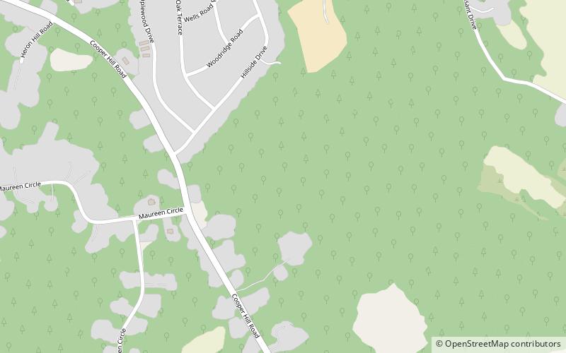 Mapleville location map