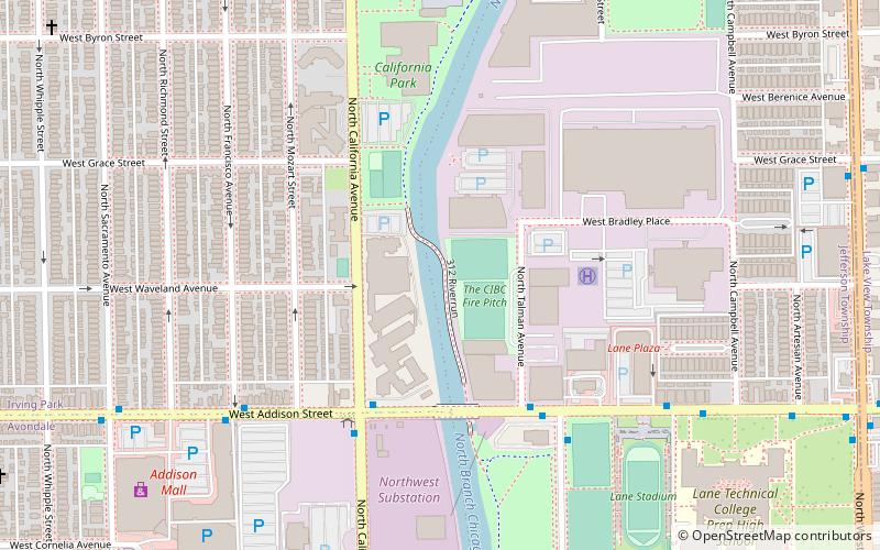 312 riverrun chicago location map