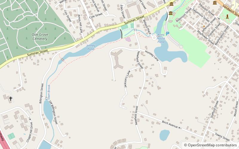 town brook historic and archeological district plymouth location map