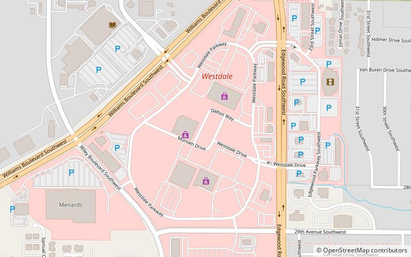 Westdale Mall location map