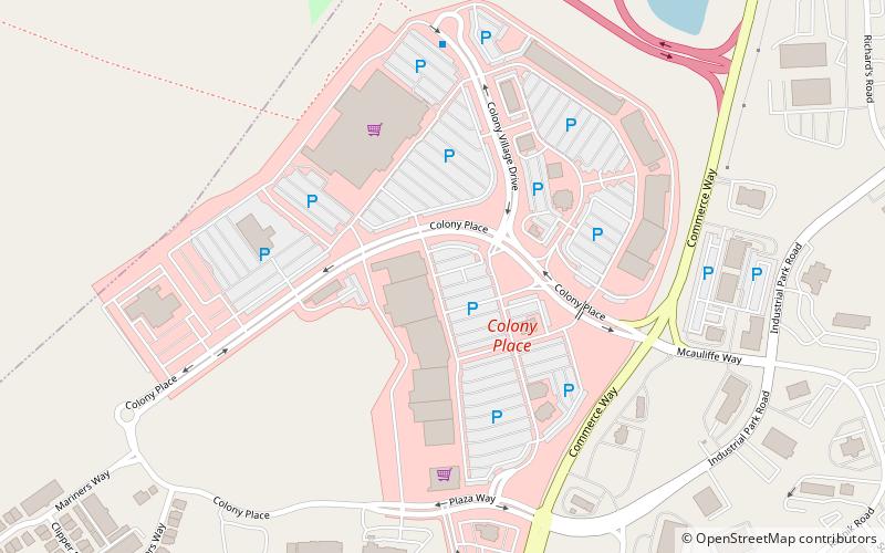 Colony Place location map