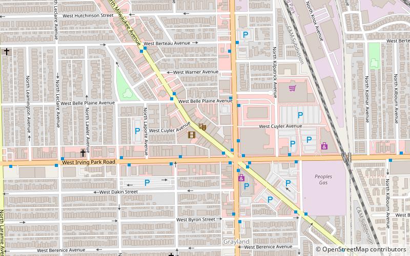 National Veterans Art Museum location map