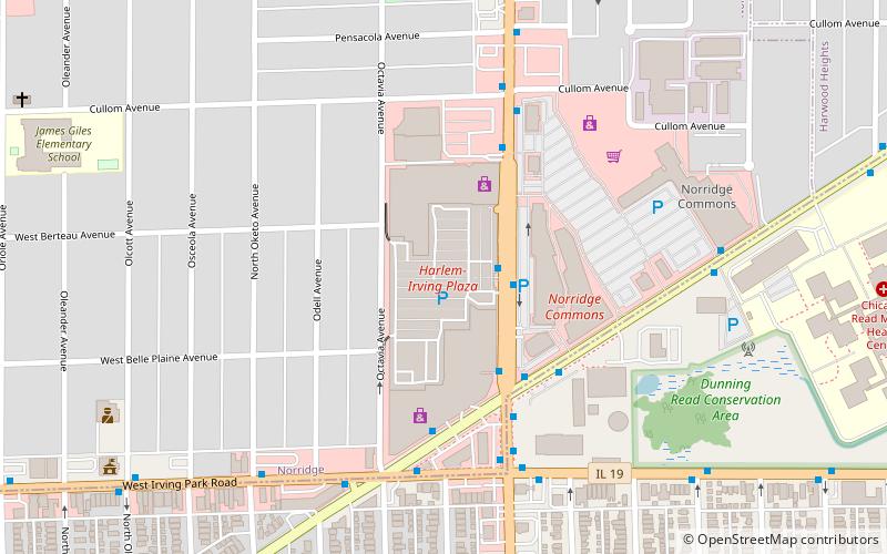 Harlem Irving Plaza location map