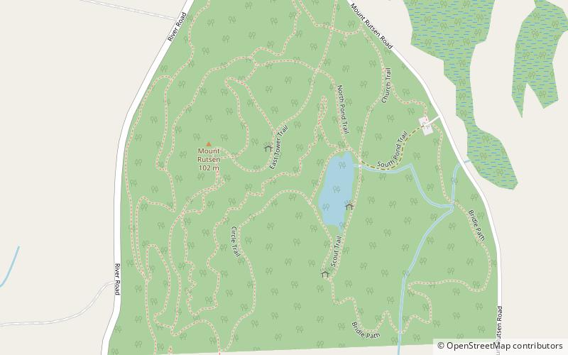 Ferncliff Forest location map