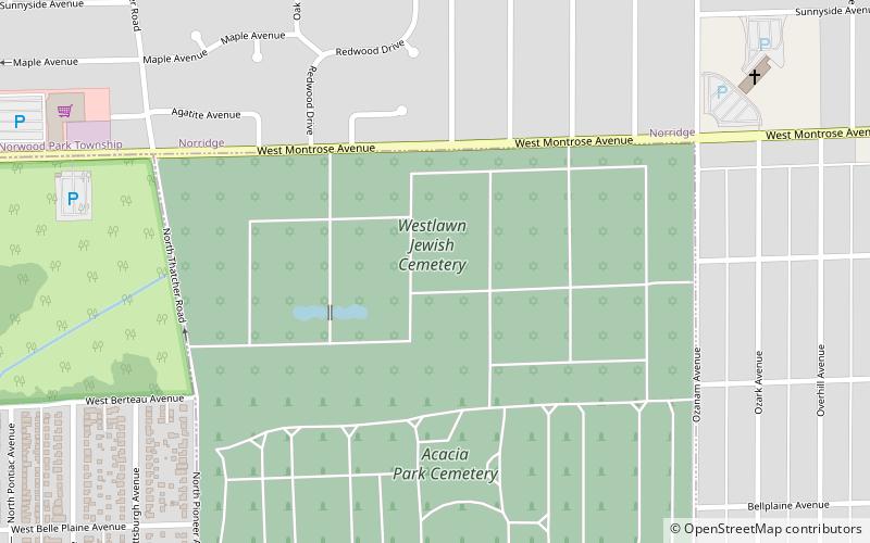 Westlawn Cemetery location