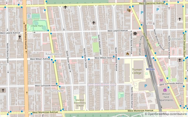 Sheridan Park Historic District location map