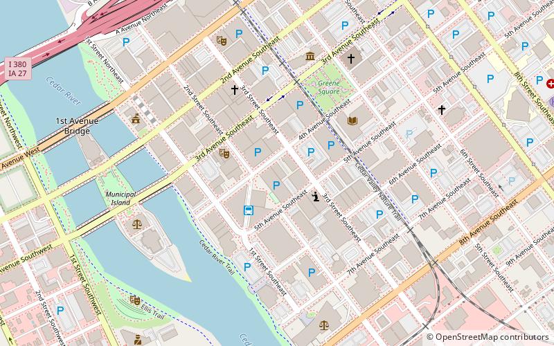 Lattner Auditorium Building location map