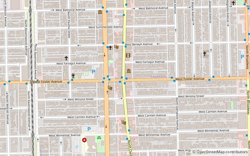 andersonville galleria chicago location map