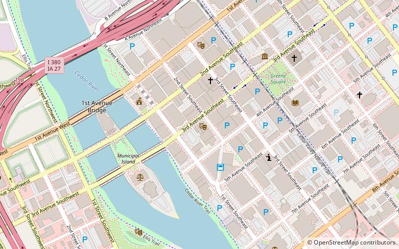 Paramount Theatre location map