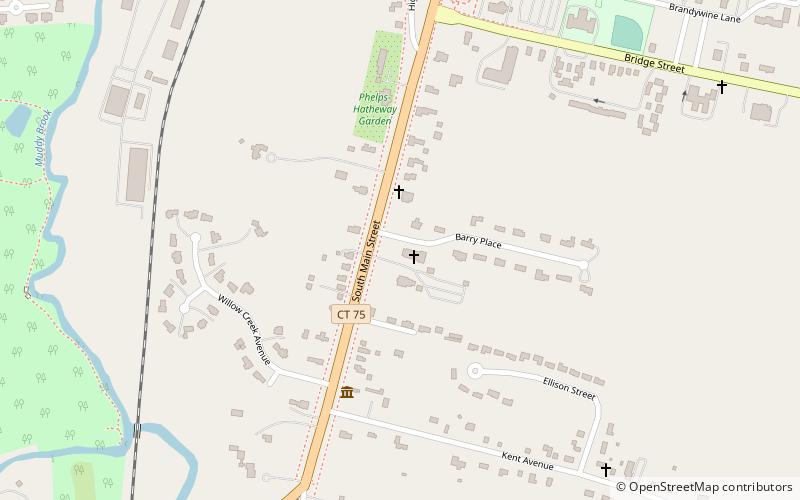st joseph parish suffield location map