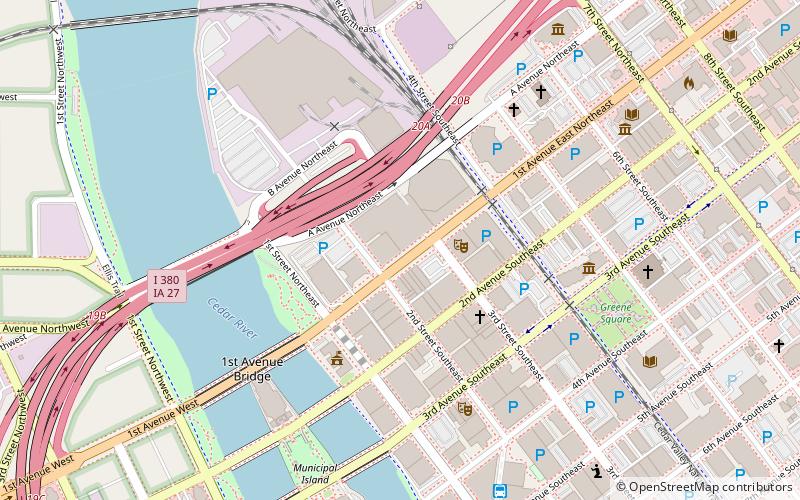 Hotel Roosevelt location map