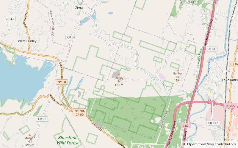 Jockey Hill location map