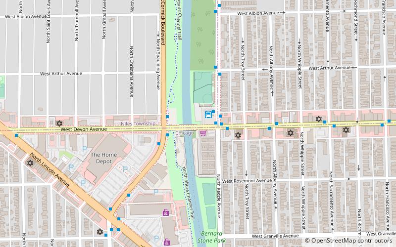 Thillens Stadium location map