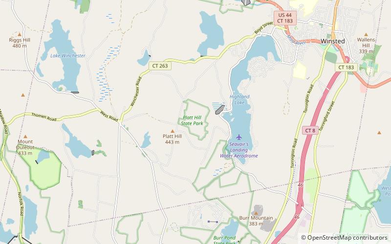 Park Stanowy Platt Hill location map