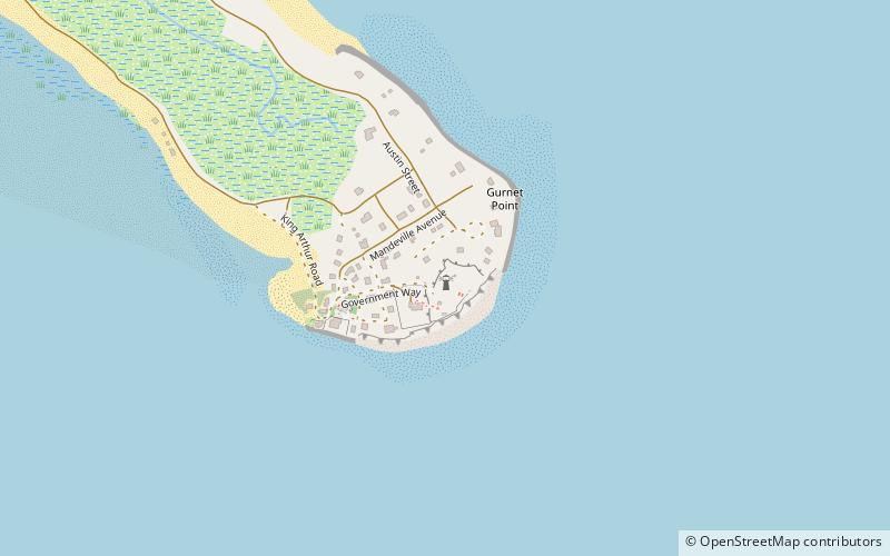 Plymouth Light location map