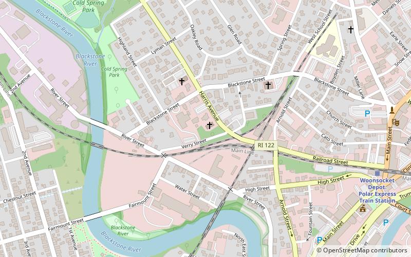 St. Stanislaus Kostka Parish location map