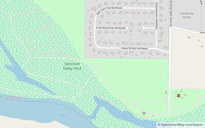Seminole Valley Farmstead location map