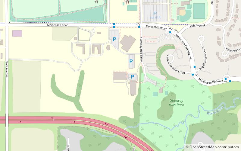 Ames/ISU Ice Arena location map