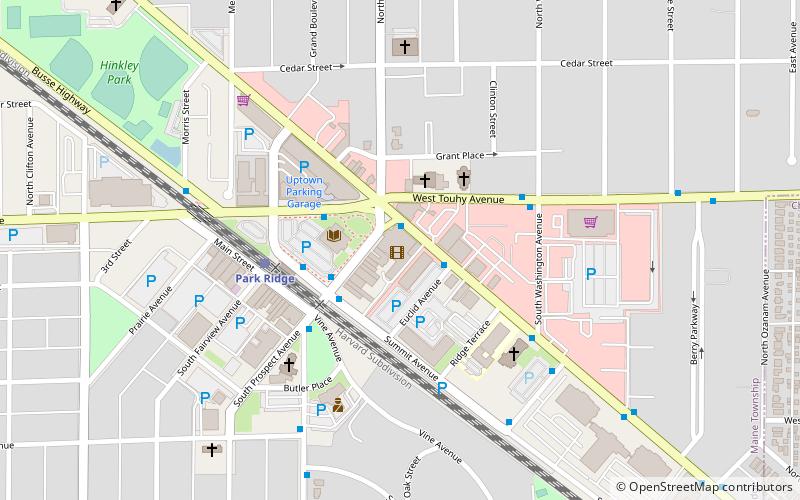 Pickwick Theatre location map