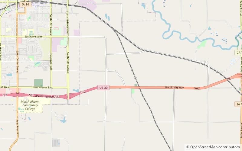 The Big Treehouse location map