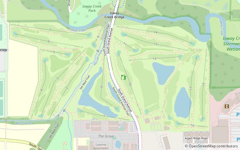 Coldwater Golf Links location map