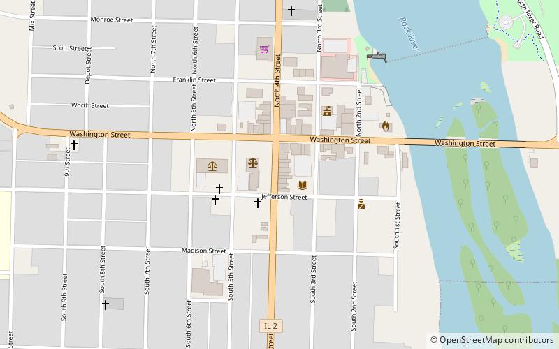 125 S. Fourth St. location map