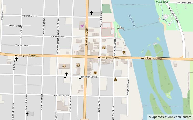 302 Washington St. location map
