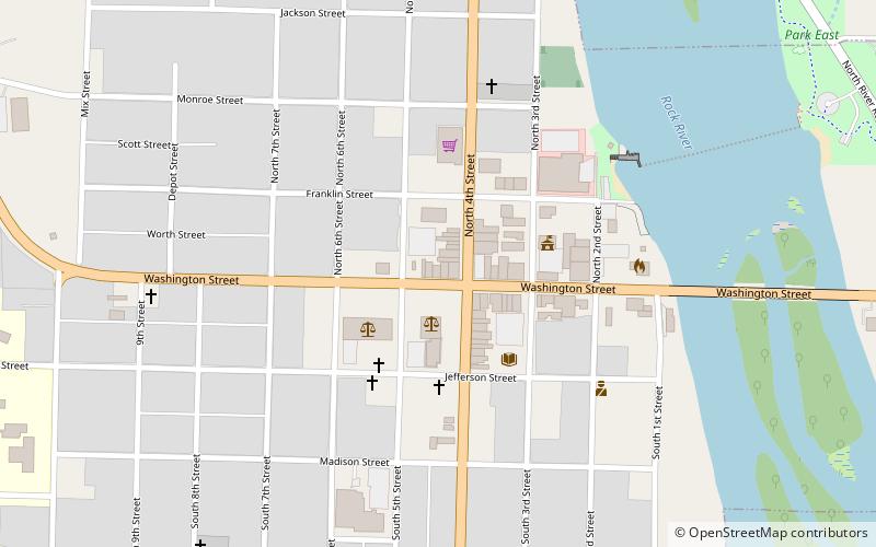 Unity Building location map
