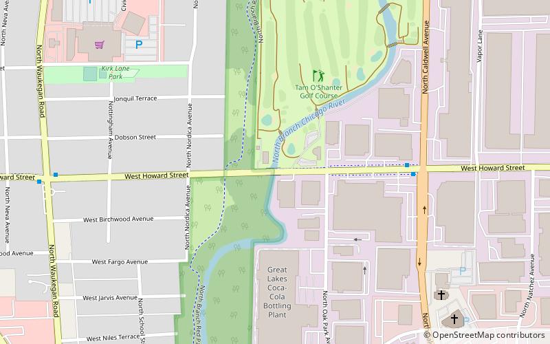 west howard street niles location map