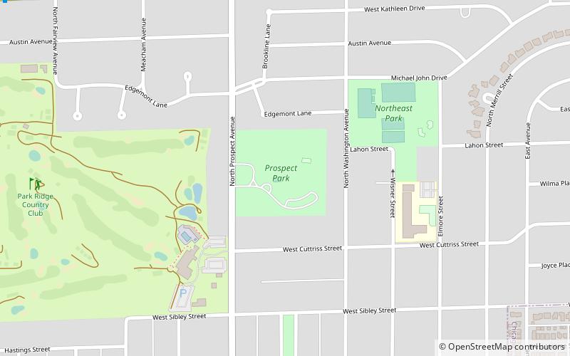 Park Ridge Youth Campus location map