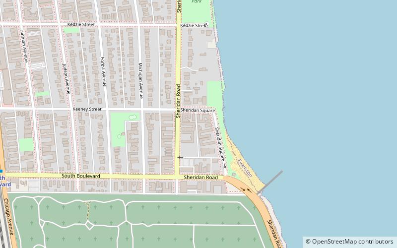 Sheridan Square Apartments location map