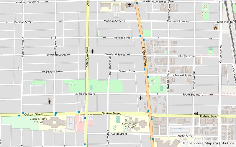 Buildings at 1104–1110 Seward location map