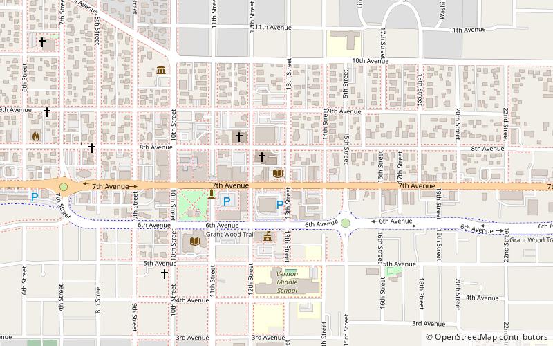 Marion Carnegie Public Library location map