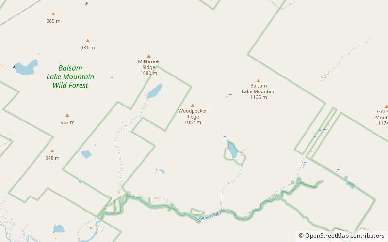 Woodpecker Ridge location map